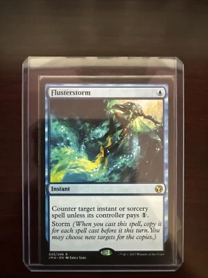 1x Flusterstorm -English MTG Iconic Masters NM  055/249 - Image 1 of 4