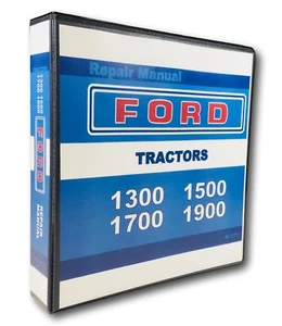 Ford 1300 1500 1700 1900 Tractor Service Repair Manual Technical Shop Overhaul - Picture 1 of 11
