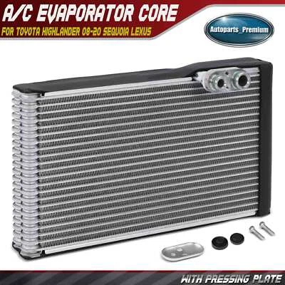 Núcleo evaporador de aire acondicionado trasero para Toyota Highlander 08-20 Sequoia Lexus GX460 LX570 Foto 1 de 4