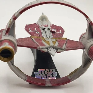 Star Wars Titanium Series Obi-Wan's Jedi Starfighter con anillo Hyperdrive Hasbro - Imagen 1 de 10