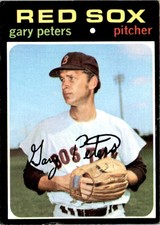 1971 Topps Gary Peters Boston Red Sox #225