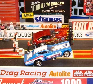 1971 DODGE CHARGER PABST BLUE RIBBON BEER NHRA TOP FUEL RACING FUNNY CAR MOC - Picture 1 of 5