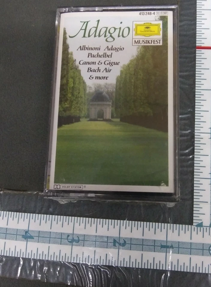 Adagio Albinoni, Pachelbel, Rameau, Bach, Badineri Cassette NEW - Image 1 of 3