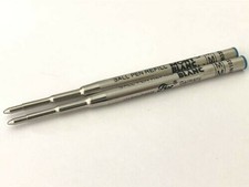 2x Blue Mont Blanc Ballpoint Refill -Medium Point 0.7mm