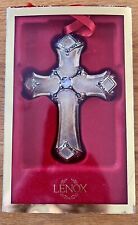 Lenox Silver Plated Easter Cross Ornament