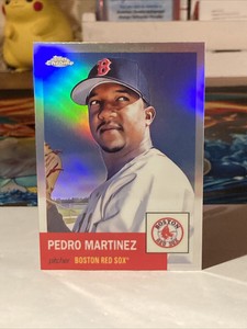 2022 Topps Chrome Platinum Pedro Martinez Refractor #439 Red Sox
