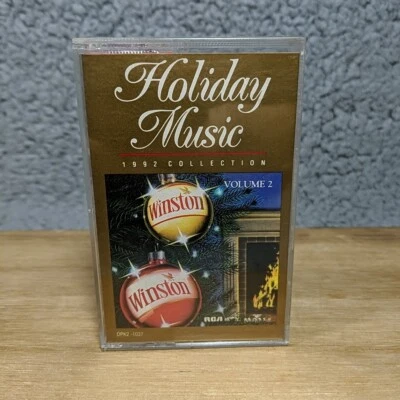 1992 RCA | Winston Holiday Music Collection Vol 2 Audio Cassette - Image 1 of 4