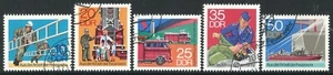 DDR - Aus der Arbeit der Feuerwehr - gestempelt - Mi.Nr. 2276-2280 - Picture 1 of 1