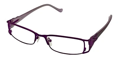 Cosmopolitan женщин офтальмологический прямоугольник металлический рамка Untamed фиолетовый. `52 мм - Изображение 1 из 4