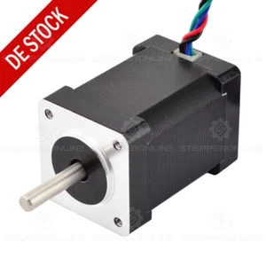 Motor paso a paso STEPPERONLINE Nema 14 40Ncm 1,8 grados 1,5A 35x52mm para impresora 3D - Imagen 1 de 6