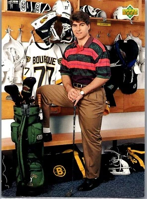 1992-93 Upper Deck Hockey - #626 Ray Bourque Profiles - Image 1 of 2