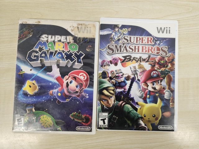 Wii Game lot: Super Smash Bros. Brawl, Go Vacation, and CRUIS'N. VG+