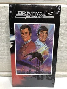 Star Trek IV The Voyage Home (VHS, Paramount Pictures, 1991) - New Sealed - Imagen 1 de 6