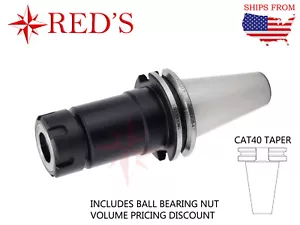 CAT40 ER25 4.00 Precision Collet Mandril Soporte para Herramientas CNC Molino CAT 40 - Imagen 1 de 3