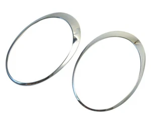 Chrome Head Light Trim Cover Set for VW Beetle 2012Up - Picture 1 of 2