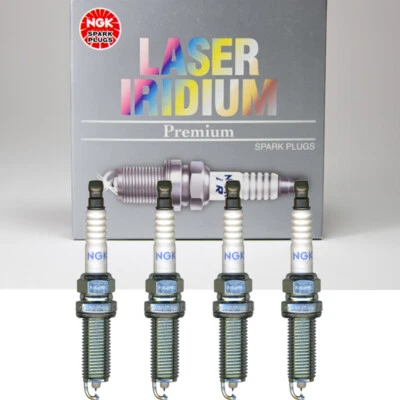 Bujía láser de iridio NGK genuina 4 piezas para Infiniti QX60/Nissan Juke Murano Foto 1 de 4