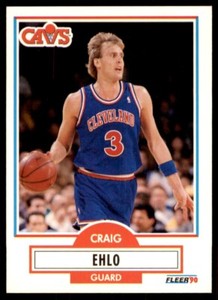 1990-91 Fleer Cards Craig Ehlo Basketball Cards #32