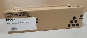 Toner Ricoh SP C252HE noir 407716 neuf emballage d'origine SP C250 SP C252 facture TVA - Photo 1/4