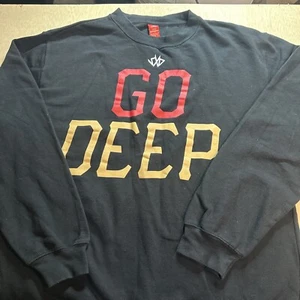 Colin Kaepernick Go Deep Herren XL Sweatshirt Langarm schwarz #7 - Bild 1 von 5