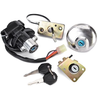 For Suzuki GZ125 Marauder 98-03 GZ250 99-11 Ignition Switch Gas Cap Lock Set Key - Image 1 of 4