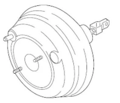 POWER BRAKE BOOSTER D72101JA0B 2011-2017 NISSAN QUEST - Image 1 of 4