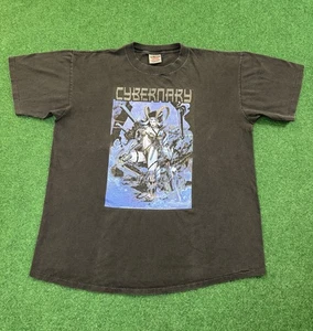 1996 90s Cybernary Comic Book T-shirt vintage rare anime Spawn Wildstorm Sandman - Picture 1 of 8