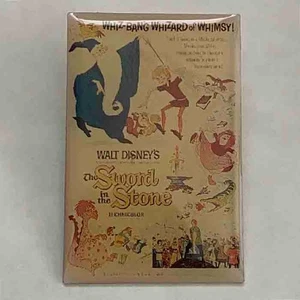 Schwert im Stein Disneys Animationsfilm - Cast One Sheet Poster Pin LE1000 - Bild 1 von 1