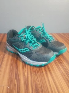 Saucony Women’s Raptor TR , Gray/Till Trail Running Shoes, Size 8.5.  - Picture 1 of 5