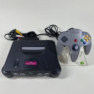 Nintendo 64 N64 Video Game Console NUS-001 Gray - Picture 1 of 5