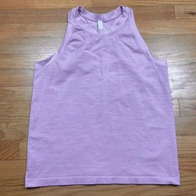 Tanque Athleta Renew Racerback XL tinte espacial brezo púrpura claro lila Foto 1 de 4