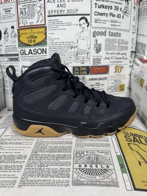 Nike Air Jordan 9 Bota Retro NRG Negro Goma 2021 AR4491-025 Hombres Talla 11.5 Foto 1 de 4
