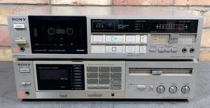 Vintage Sony STR-VX10L Stereo Receiver mit TC-FX210 Kassettendeck  - Bild 1 von 11
