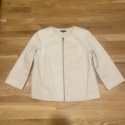 Chaqueta de seda Eileen Fisher Foto 1 de 3