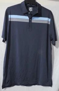 FootJoy Athletic Fit Golf Polo Uomo Taglia L Performance Edizione FJ Tour Logo - Foto 1 di 6
