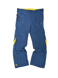 Nike Trackpants Blau/Gelb Drifit Größe XL - Bild 1 von 4