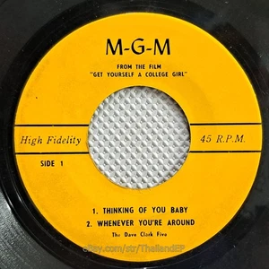 THE DAVE CLARK FIVE /THINKING OF YOU BABY /THE STANDELLS / THAILAND EP 45 THAI - Picture 1 of 6