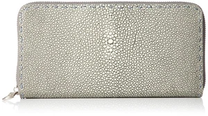 [L.E.D. Bites] Cartera Larga Cremallera Redonda Gris RAYO - Imagen 1 de 4