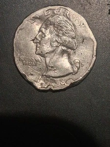 1998 P Washington Quarter Mint Made Error (RARE! UNIQUE) - Picture 1 of 4