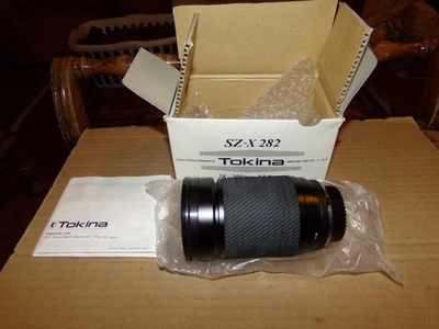 NOS SZ-X282 Tokina 28–200mm f/3.5–5.3  Macro Ratio 1:5.5 Lens - Image 1 of 3