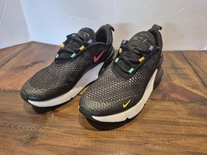 Nike Air Max 270 Game Changer Schwarz Flash Turnschuhe CJ6961-001 Größe 1Y - Bild 1 von 8