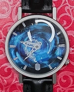 Vintage Doctor Who Time Vortex Uhr Arbeitslose Philosophen Gilde Tempus Fugit Sehr guter Zustand - Bild 1 von 23