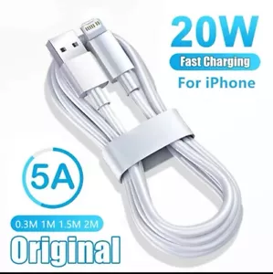 PD USB a iPhone Cavo Caricatore Rapido per Apple iPhone 14 13 12 11 Pro Max-2M - Foto 1 di 20