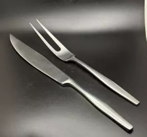Sweet MCM Dansk Variazione V Coltello Intaglio Carne Servizio Forchetta Acciaio Inox - Foto 1 di 7