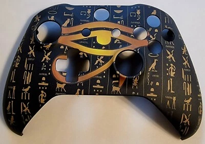 Custom Hydrodipped Egyptian Eye Xbox One S/X Controller Faceplate  Shell . - Image 1 of 4