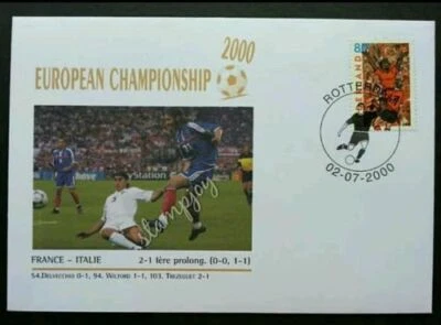 [SJ] Holland Netherlands European Championship 2000 Football Sport Games (FDC) - Image 1 of 4