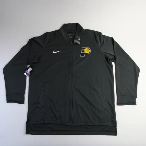 Indiana Pacers Nike NBA Authentics Dri-Fit Jacket Men's Gray New Cover