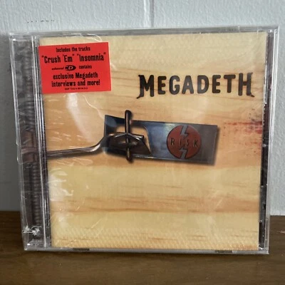 Risk by Megadeth (CD, Aug-1999, Capitol) Enhanced CD SEALED - Quick Ship - Image 1 of 3