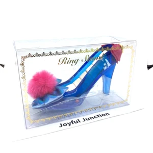 Disney Store Frozen Anna Glass Shoes Ring Stand Princess High Heel Accessory - Picture 1 of 14