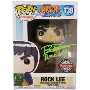 Brian Donovan Firmado Rock Lee Naruto Shippuden Funko POP! #739 JSA autenticado - Imagen 1 de 1