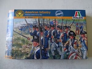 Figurines American Infantry au 1/72e à peindre